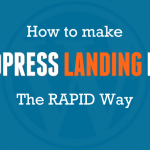 Create Landing Pages in WordPress 2017