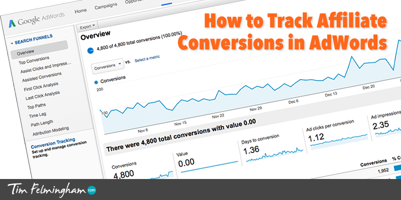 AdWords Conversion Tracking for Affiliates