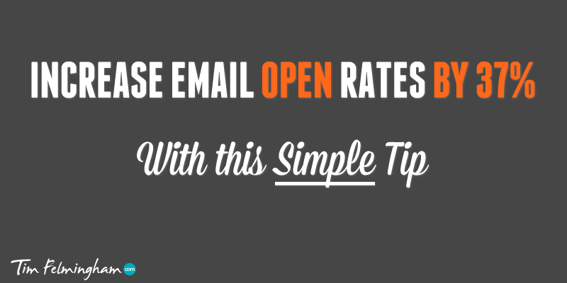 increase email open rate