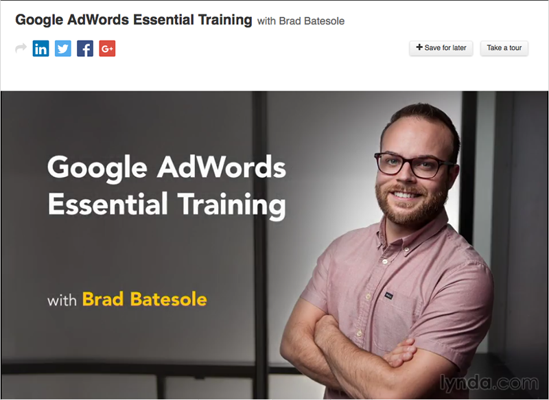 AdWords Training Video